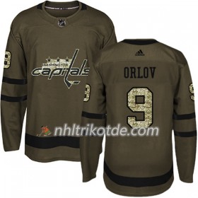Washington Capitals Trikot Dmitry Orlov 9 Adidas 2017-2018 Camo Grün Authentic - Herren